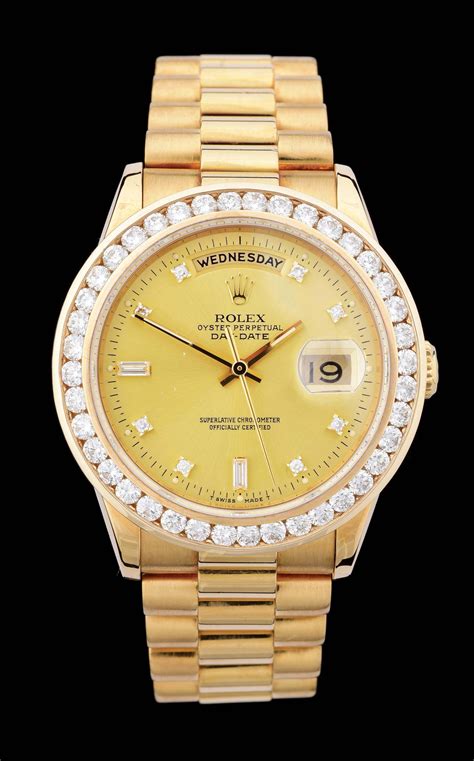 rolex presidential diamond mens